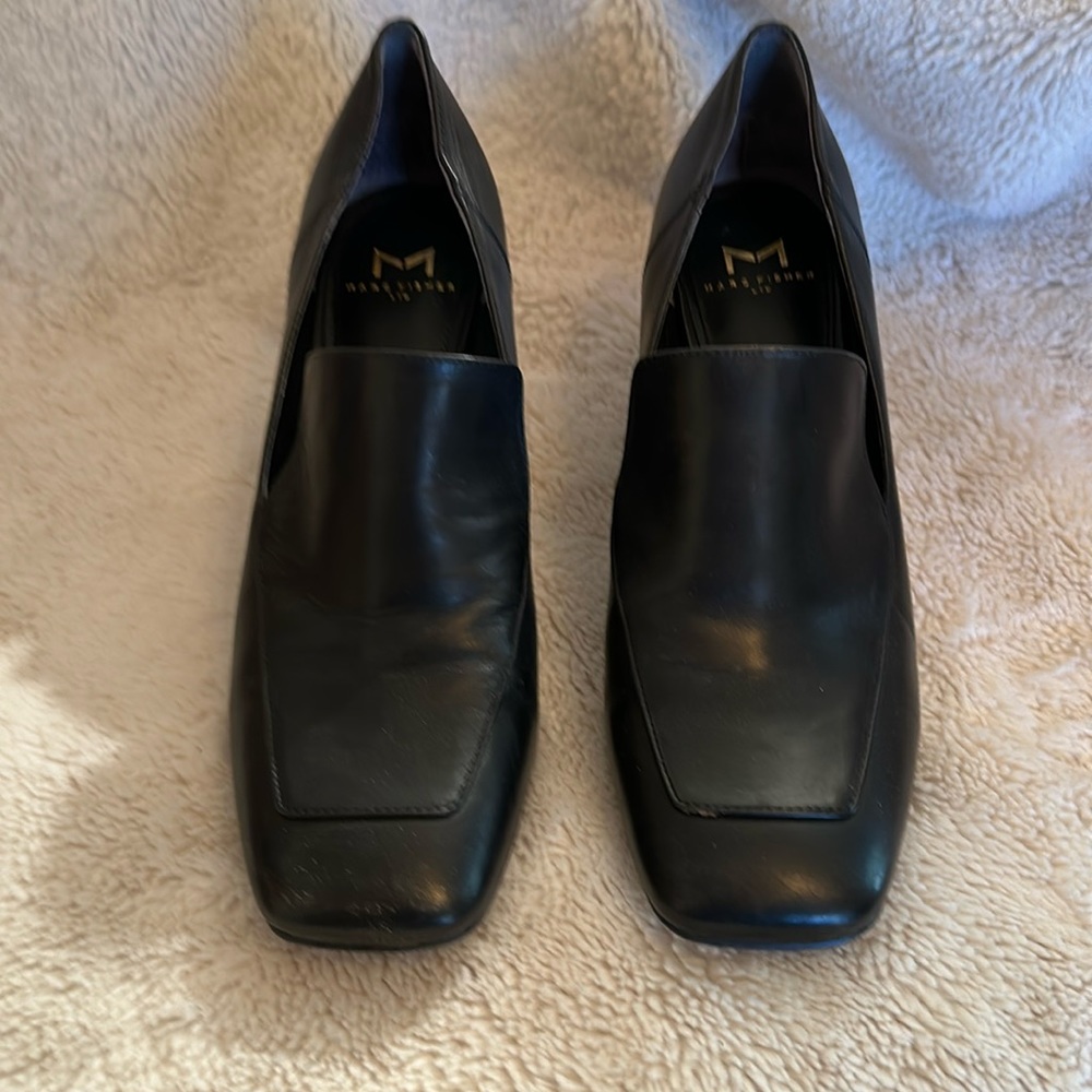 Marc Fisher LTD Heeled Loafers Leather